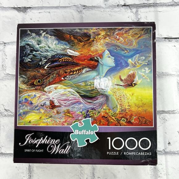 Buffalo Games Josephine Wall "Spirit of Flight" 1000 Piece Jigsaw Puzzle - Picture 1 of 4